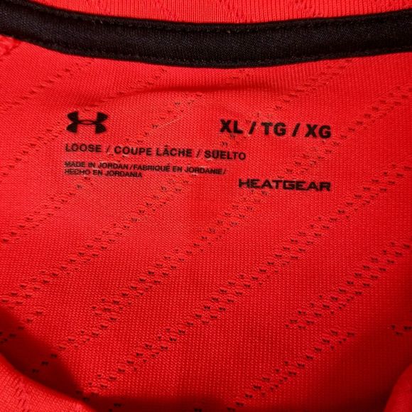 under armour HeatGear Men's T-SHIRT Short sleeve Pullover size XL Activewear - Picture 3 of 8